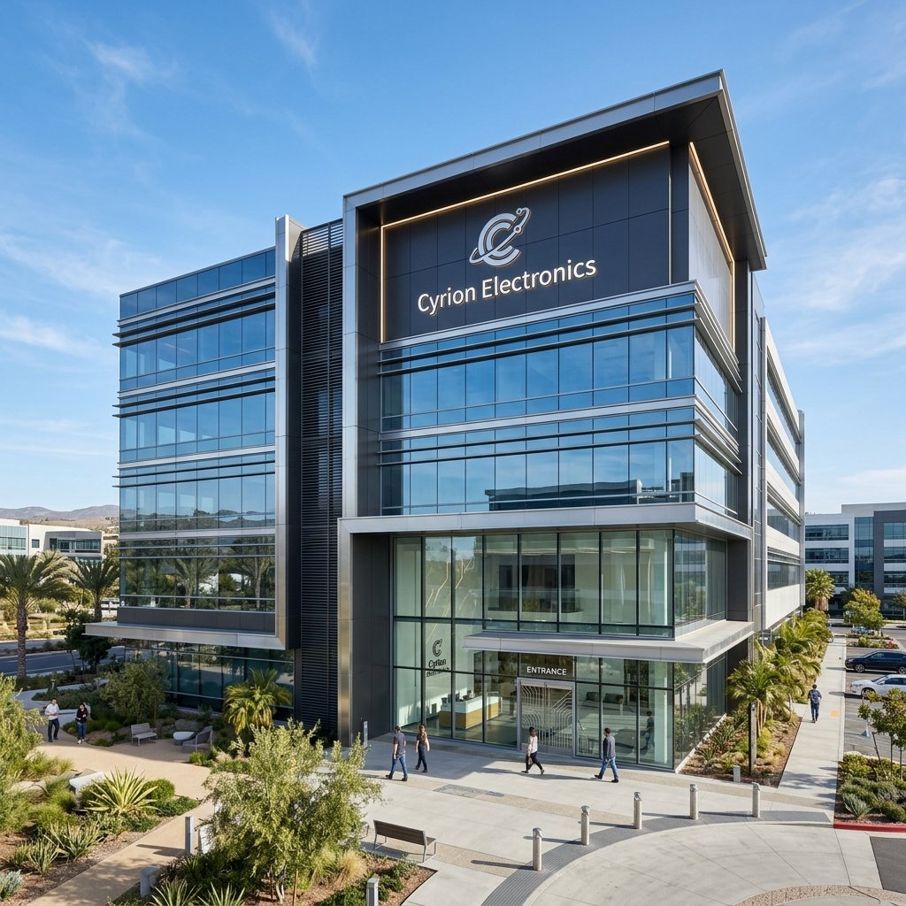 Cyrion Electronics Corporate Building Facility in Van Nuys CA