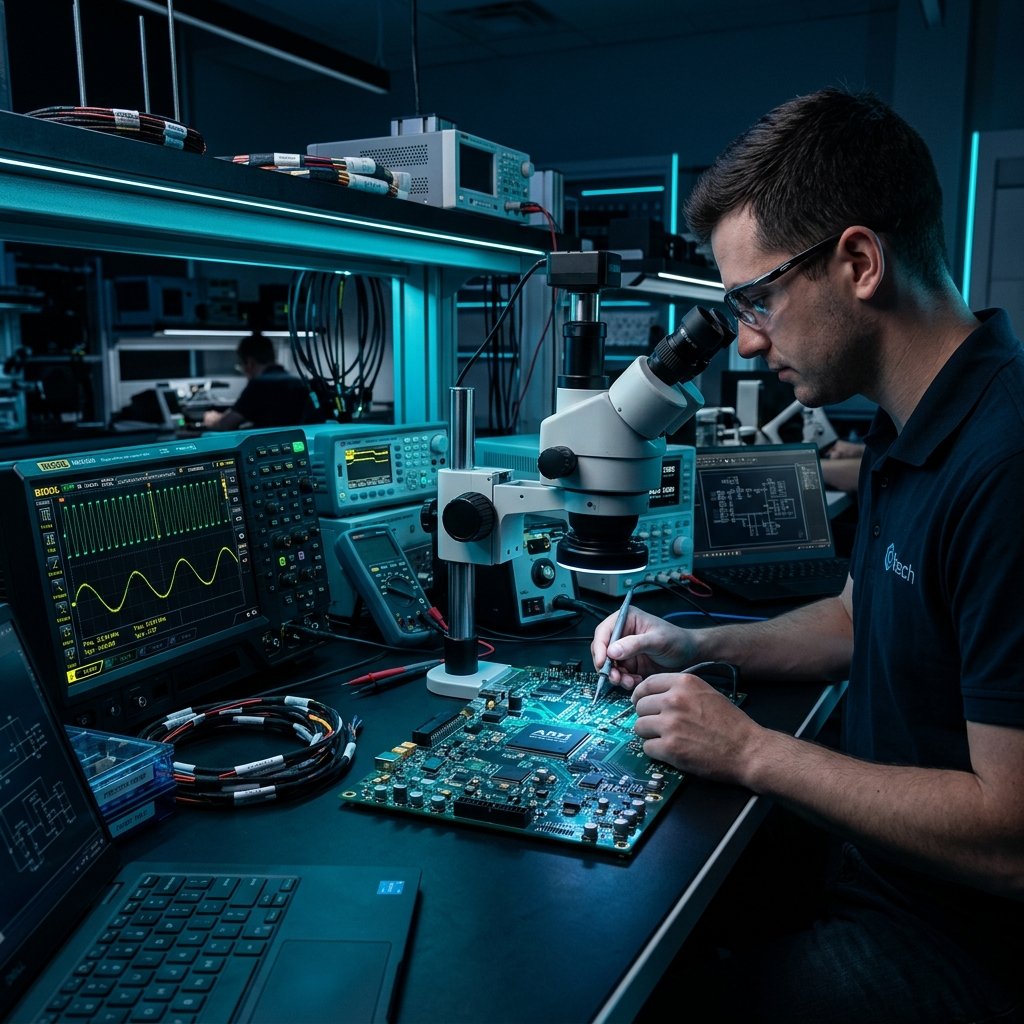 Cyrion Electronics Lab & Oscilloscope Bench